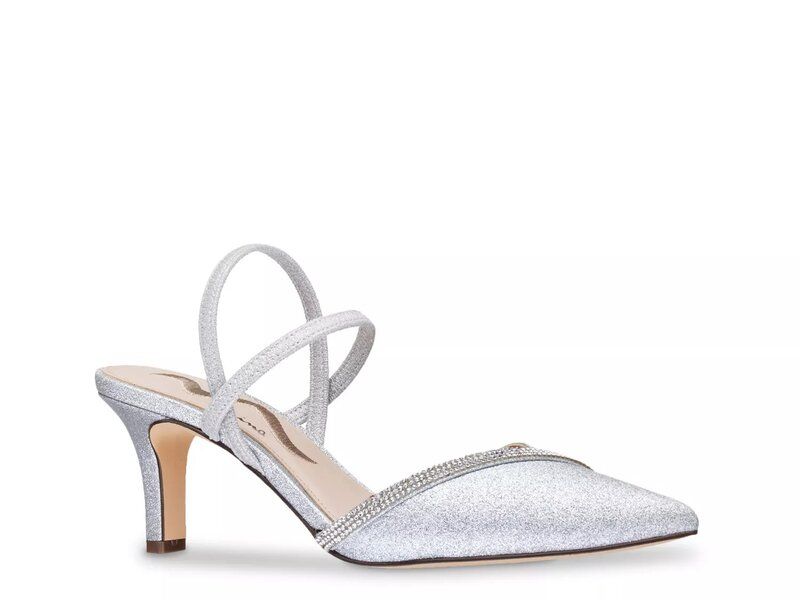 ニナ レディース シューズ パンプス Nina Beckie Pump Silver Metallic シルバー