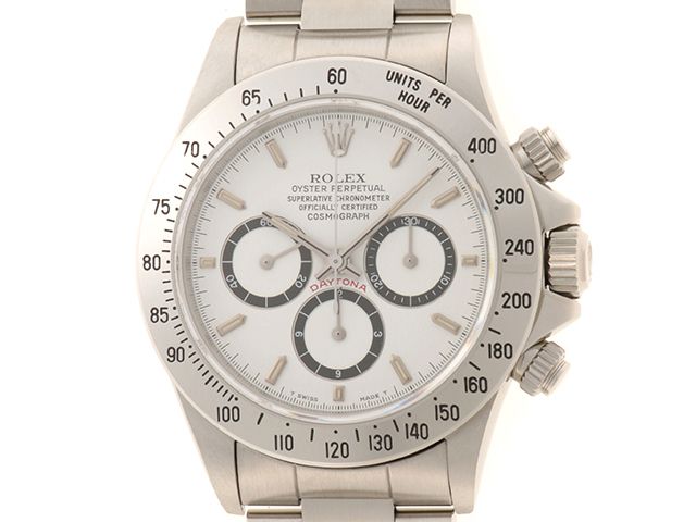 ROLEX ロレックス コスモグラフ デイトナ 16520 腕時計 ステンレススチール 逆6 トリチウムホワイト文字盤 自動巻き メンズ【中古】【472】SJ 1,905,750円