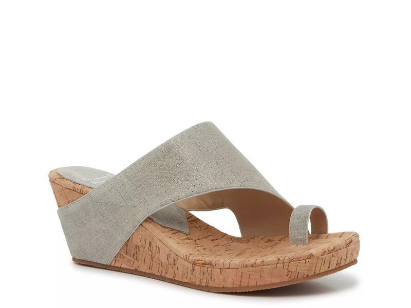 ドナルドプリネール レディース シューズ サンダル Donald Pliner Gyer Wedge Sandal Light Brown Metallic ブラウン