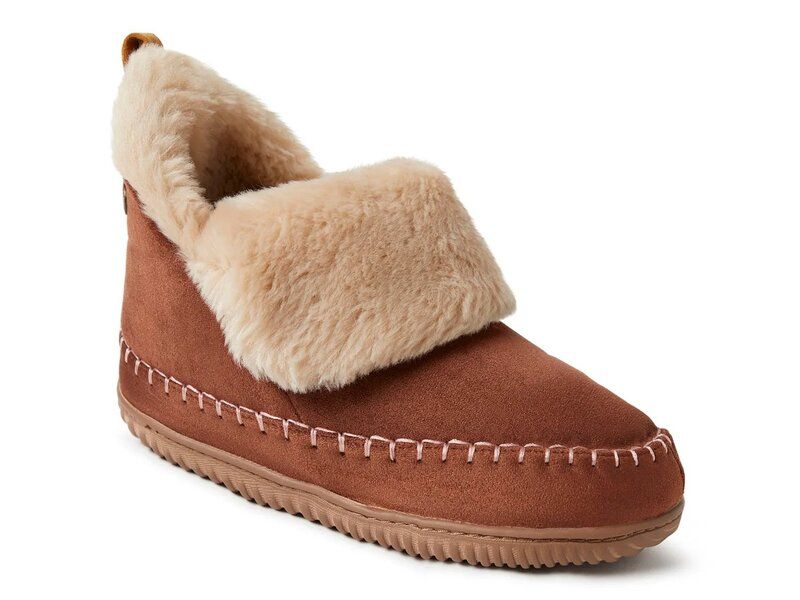 ディアフォームズ レディース シューズ ブーツ・レインブーツ Dearfoams Mortiz Bootie Slipper Womens Brown ブラウン