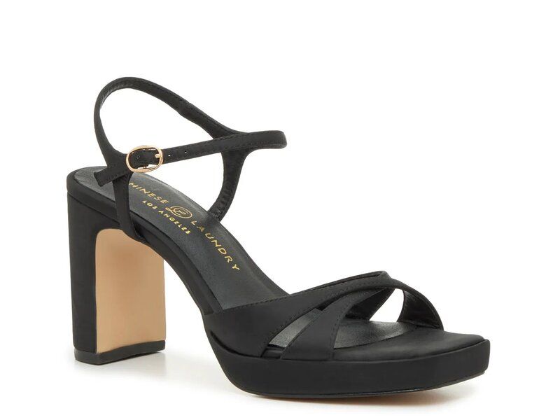 チャイニーズランドリー レディース シューズ サンダル プラットフォーム Chinese Laundry Gracie Platform Sandal Black ブラック