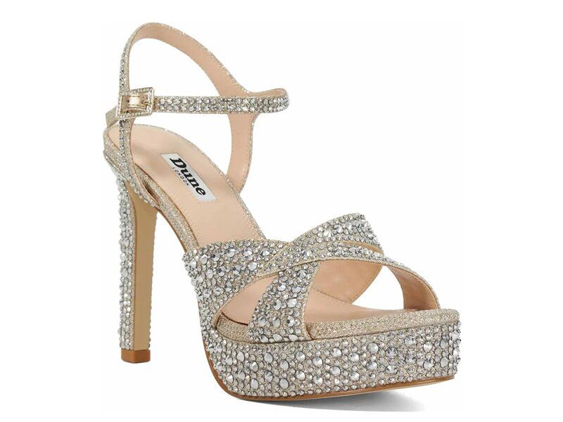 デューンロンドン レディース シューズ サンダル プラットフォーム Dune London Mayve Platform Sandal Gold Metallic ゴールド