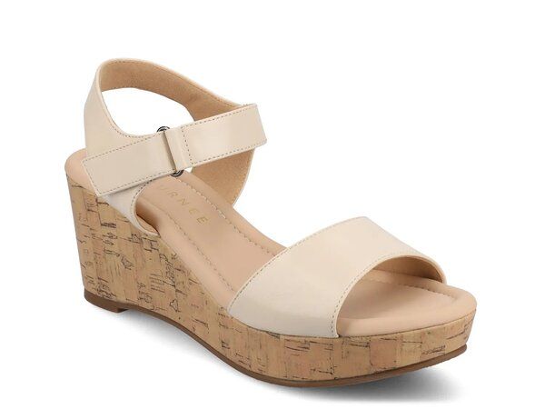 ジャーニー レディース シューズ サンダル Journee Ranae Wedge Sandal Taupe トープ