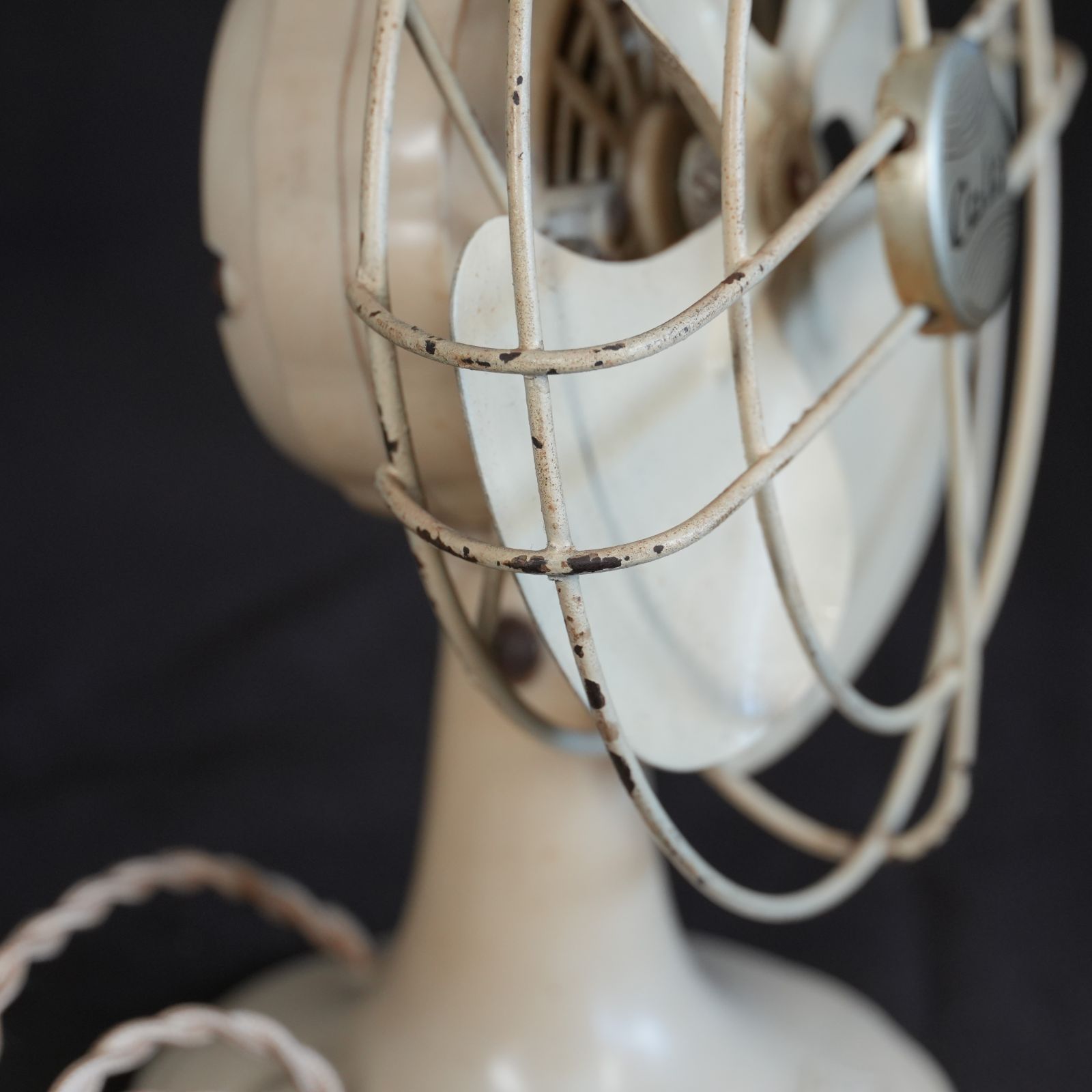 IM] 動作品 CALOR 扇風機 フランス アンティーク 1930年代〜1960年代 
