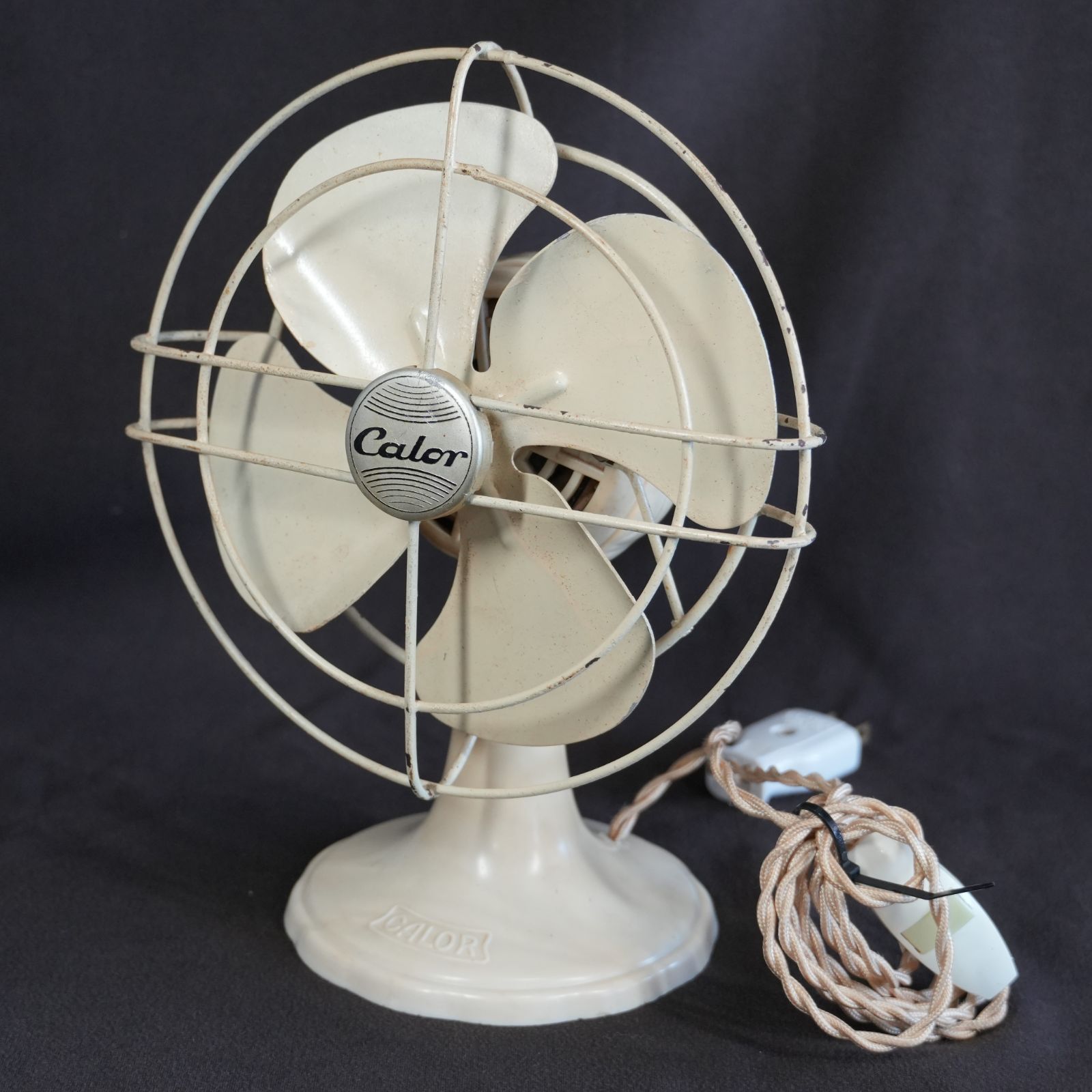 IM] 動作品 CALOR 扇風機 フランス アンティーク 1930年代〜1960年代