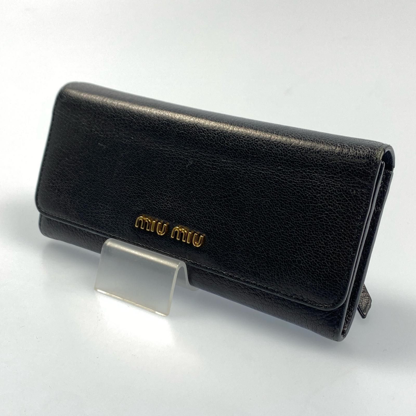 【姫路東店】 中古 Miu Miu | ミュウ ミュウ 長財布 5MH109 【125】