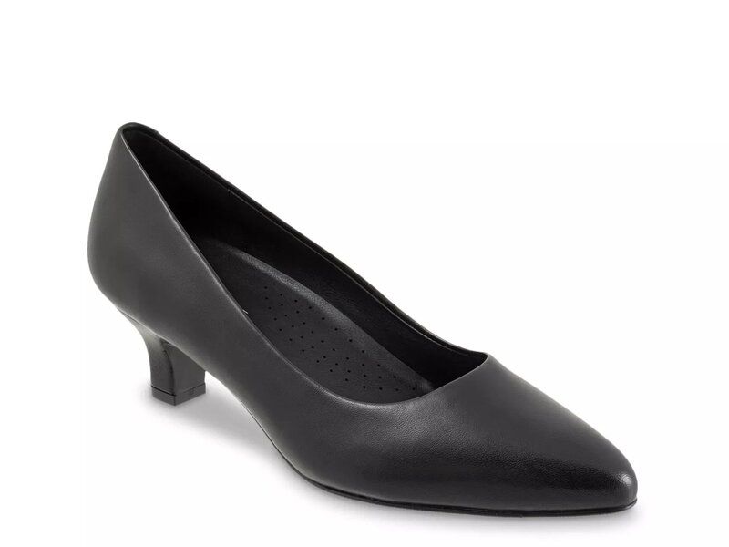 トロッターズ レディース シューズ パンプス Trotters Kate Pump Black Leather ブラック