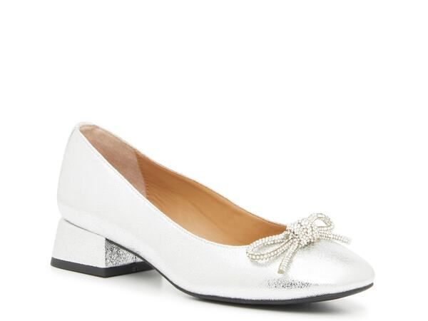ケリー＆ケイティ レディース シューズ パンプス Kelly Katie Jaya Pump Silver Metallic Synthetic シルバー