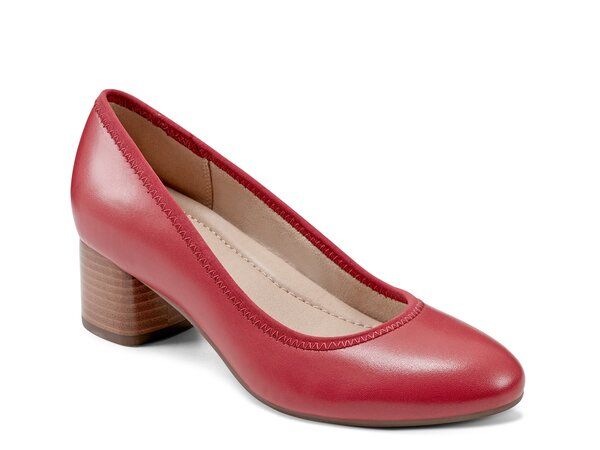 アースオリジン レディース シューズ パンプス Earth Origins Rellia Pump Red Leather レッド
