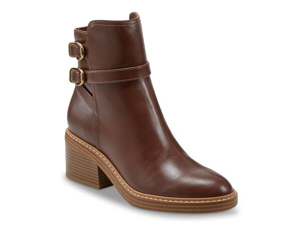 マークフィッシャー レディース シューズ ブーツ・レインブーツ Marc Fisher Marieta Bootie Dark Natural