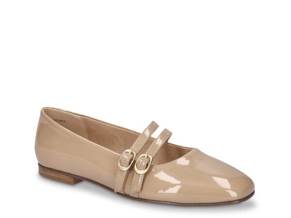 ベラヴィータ レディース シューズ パンプス Bella Vita Daven Mary Jane Flat Tan Patent タン