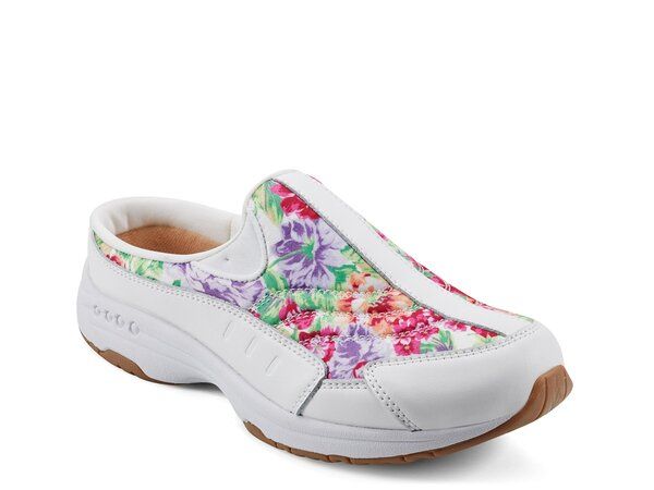 イージースピリット レディース シューズ スリッポン・ローファー Easy Spirit Traveltime SlipOn Off WhiteMulticolor オフホワイト