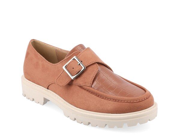 ジュルネ コレクション レディース シューズ スリッポン・ローファー Journee Collection Azula Loafer Tan タン