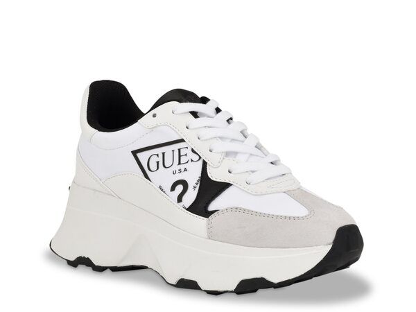 ゲス レディース シューズ スニーカー Guess Calebb Sneaker Off White オフホワイト