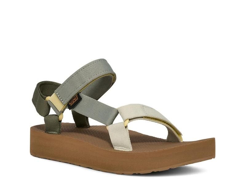 テバ レディース シューズ サンダル プラットフォーム Teva Midform Universal Platform Sandal GreenMulticolor グリーン