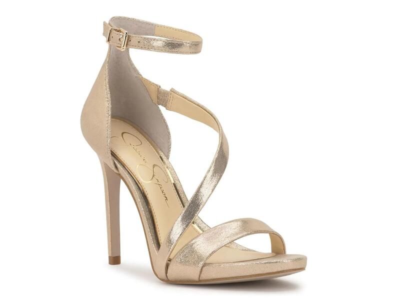 ジェシカシンプソン レディース シューズ サンダル Jessica Simpson Rayli Dressandal Gold Metallic ゴールド