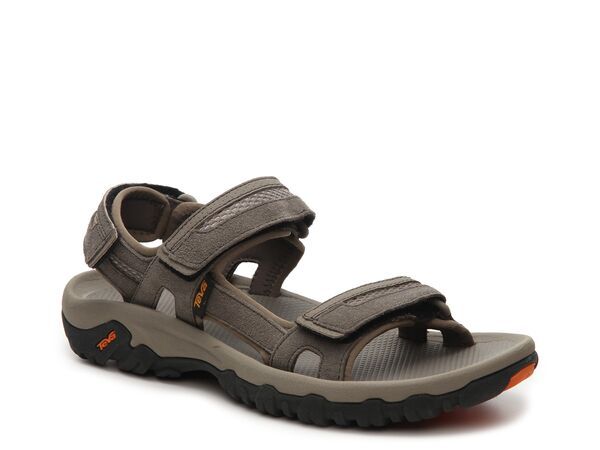 テバ メンズ シューズ サンダル Teva Hudson Sandal TaupeGreyBlack ブラック