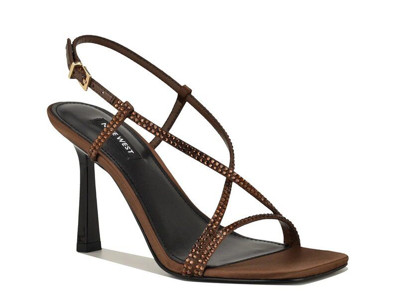 ナインウェスト レディース シューズ サンダル Nine West Vallanh Sandal Dark Brown ブラウン