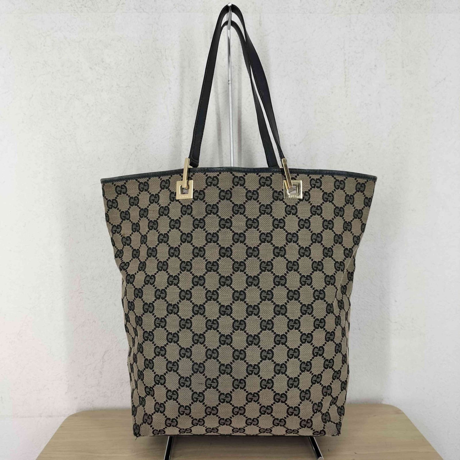 GUCCI グッチ トートバッグ　キャンパス グッチ GUCCI GGキャンバス トートバッグ ハンドバッグ レディース