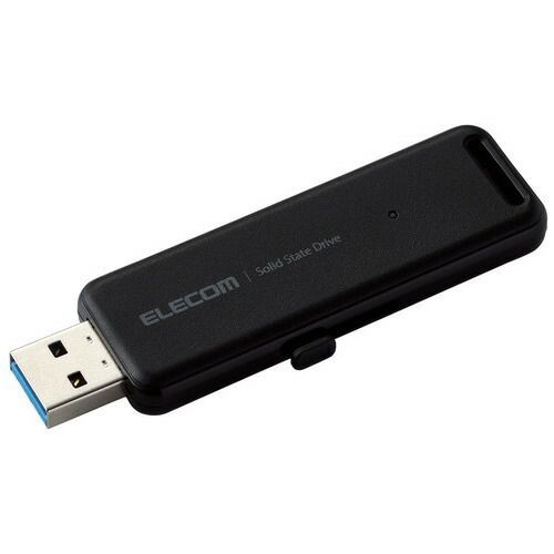 スライド式SSD 2TB ESD-EMB2000GBKESD-EMB2000GBK【エレコム】【メーカー取寄品のため、返品キャンセル不可】
