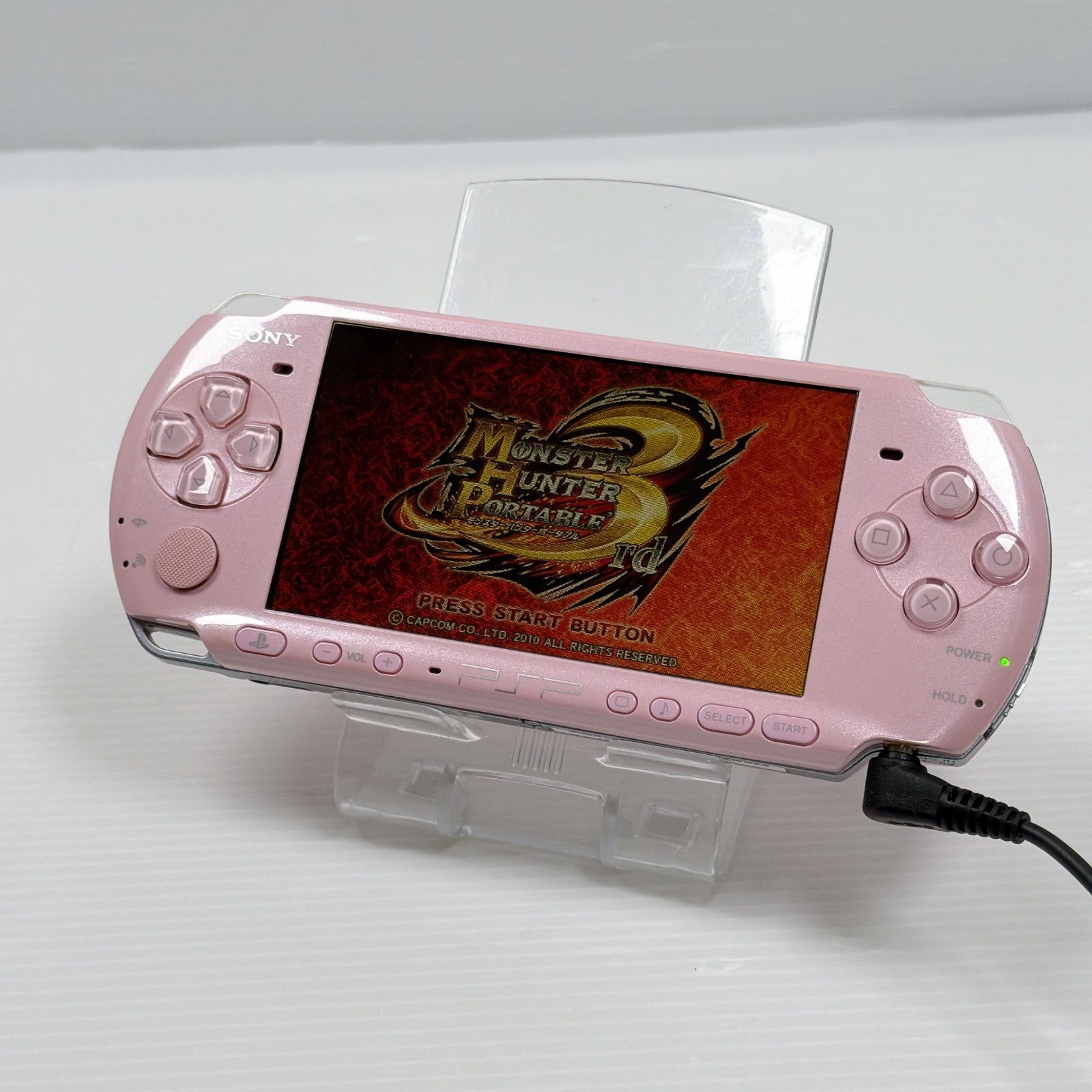PSP 3000 ブロッサムピンク 外装綺麗 遊べるセット 動作確認済み FW6