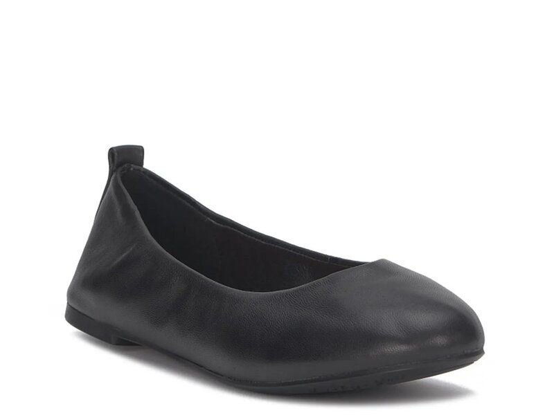 ラッキーブランド レディース シューズ パンプス Lucky Brand Emmielou Ballet Flat Black Leather ブラック