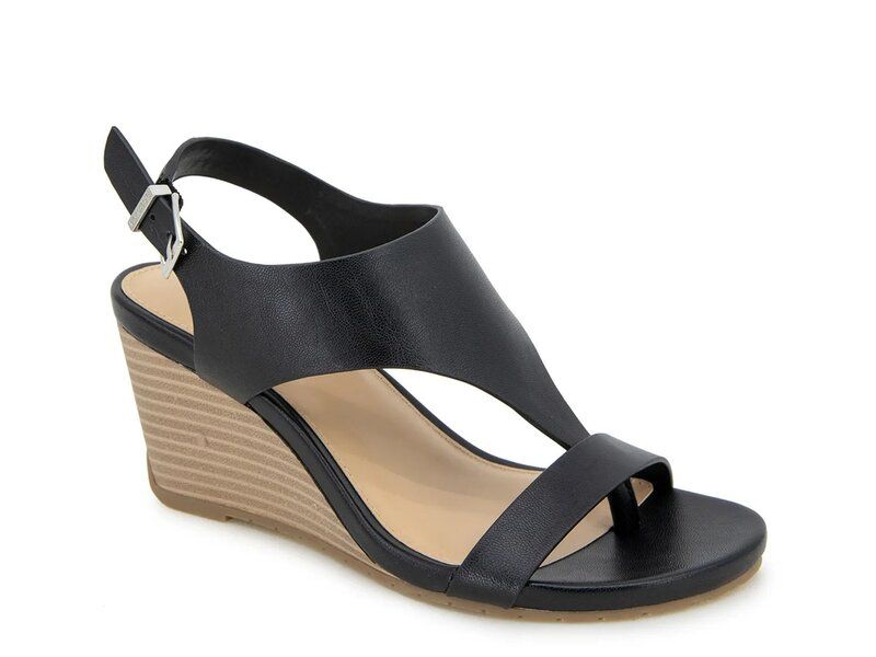 ケネスコール レディース シューズ サンダル Reaction Kenneth Cole Greatly Wedge Sandal Black ブラック