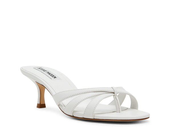 スティーブ マデン レディース シューズ サンダル Steve Madden Cary Sandal White Leather ホワイト