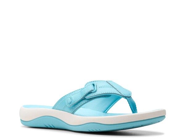 クラークス レディース シューズ サンダル Clarks Sunmaze Sandal Sky Blue ブルー