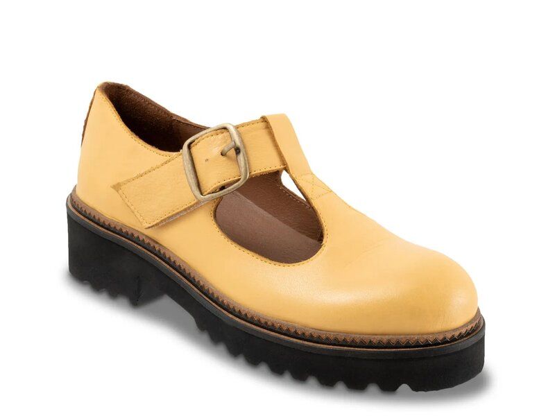 ブエノ レディース シューズ スリッポン・ローファー Bueno Abigail Mary Jane Mustard Yellow イエロー