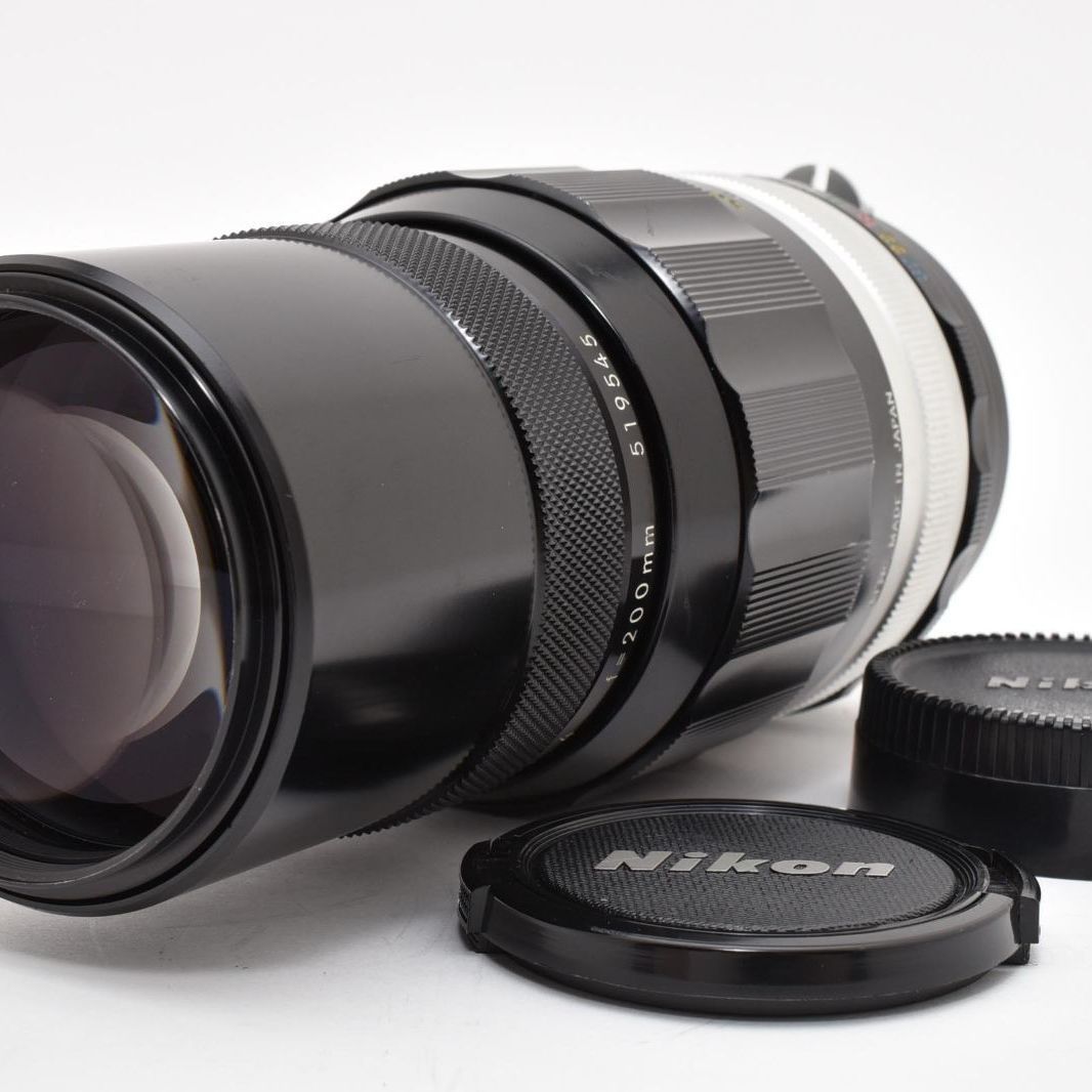 【中古】「非常に良い」Nikon ニコン NIKKOR-Q Auto 200ｍｍ F4 Nikon 非Ai Nikkor Q Auto 200mm F4 ニコン（61167） | サンライズ
