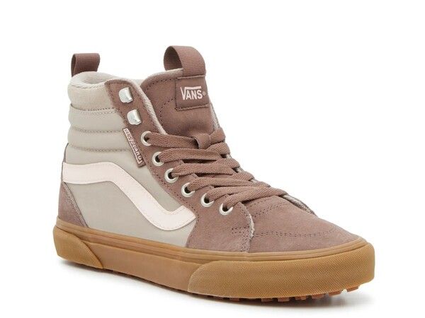 バンズ レディース シューズ スニーカー Vans Filmore HighTop Sneaker Womens TaupeMauve トープ