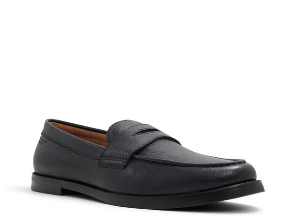 テッドベーカー メンズ シューズ スリッポン・ローファー Ted Baker Parliament Loafer Black Leather ブラック