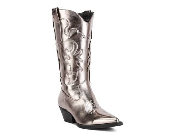 ロンドンラグ レディース シューズ ブーツ・レインブーツ London Rag Cowby Boot Silver Metallic シルバー