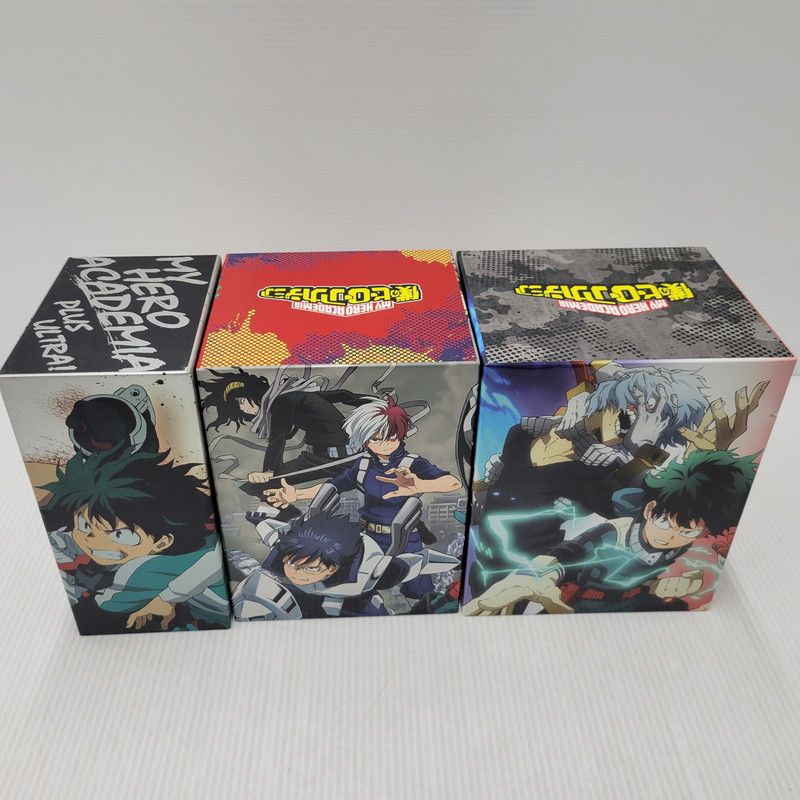 【中古品】 僕のヒーローアカデミア1st～3rd 初回生産限定版セット【DVD】アニメイト全巻収納BOX付き 【009-260519-kk-01-izu】