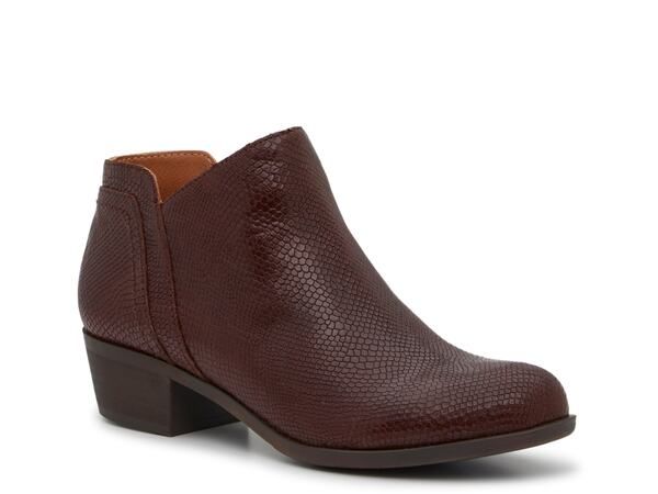 ラッキーブランド レディース シューズ ブーツ・レインブーツ Lucky Brand Barlina Bootie Dark Brown Snake Print ブラウン