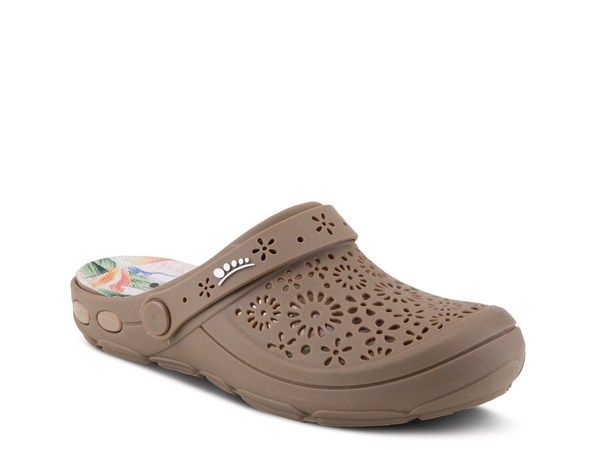 スプリングステップ レディース シューズ スリッポン・ローファー Spring Step Contigo Clog Taupe トープ