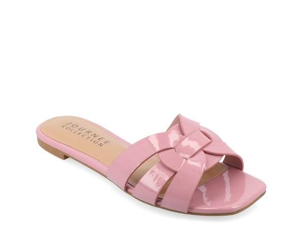 ジュルネ コレクション レディース シューズ サンダル Journee Collection Arrina Slide Sandal Womens Fuchsia フューシャ