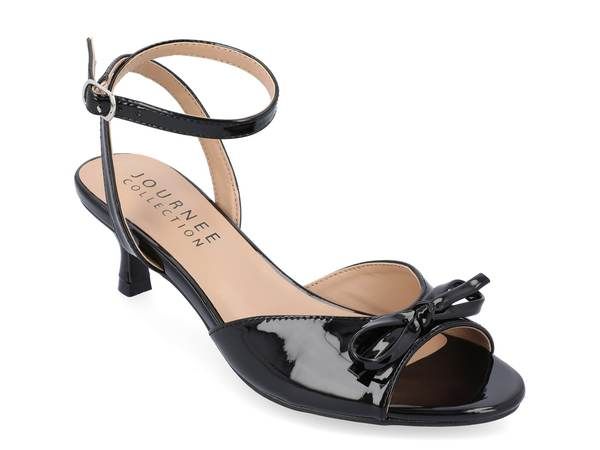 ジュルネ コレクション レディース シューズ サンダル Journee Collection Jennifer Sandal Black ブラック