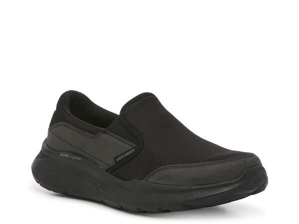 スケッチャーズ メンズ シューズ スリッポン・ローファー Skechers Equalizer 50 SlipOn Mens Black ブラック