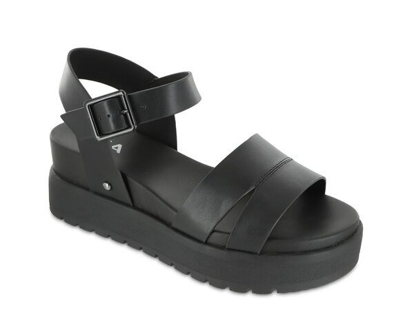 ミア レディース シューズ サンダル プラットフォーム Mia Maya Platform Sandal Black ブラック
