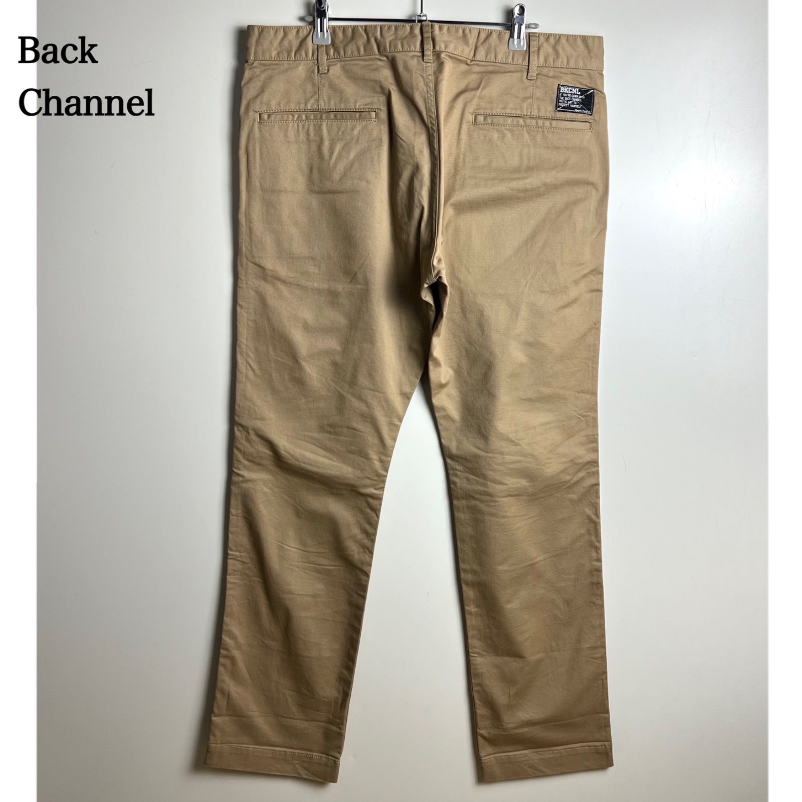 Back Channel 00s archive cotton chino pants XL バックチャンネル コットンチノパン パンツ ストリート レア 美品