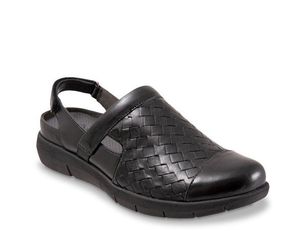 ソフトウォーク レディース シューズ サンダル Softwalk Salina Woven II Sandal Black ブラック