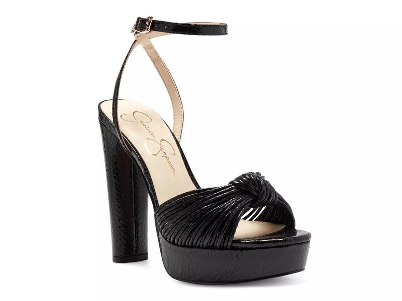 ジェシカシンプソン レディース シューズ サンダル プラットフォーム Jessica Simpson Immie Platform Sandal Black ブラック