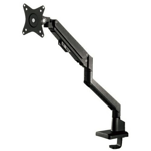 モニターアーム薄型ショートクランプ 黒CR-LAC1403BK【サンワサプライ】