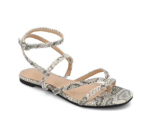 ジャーニー レディース シューズ サンダル Journee Serissa Sandal Multicolor Snake Print マルチカラー
