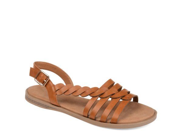ジュルネ コレクション レディース シューズ サンダル Journee Collection Solay Sandal Cognac