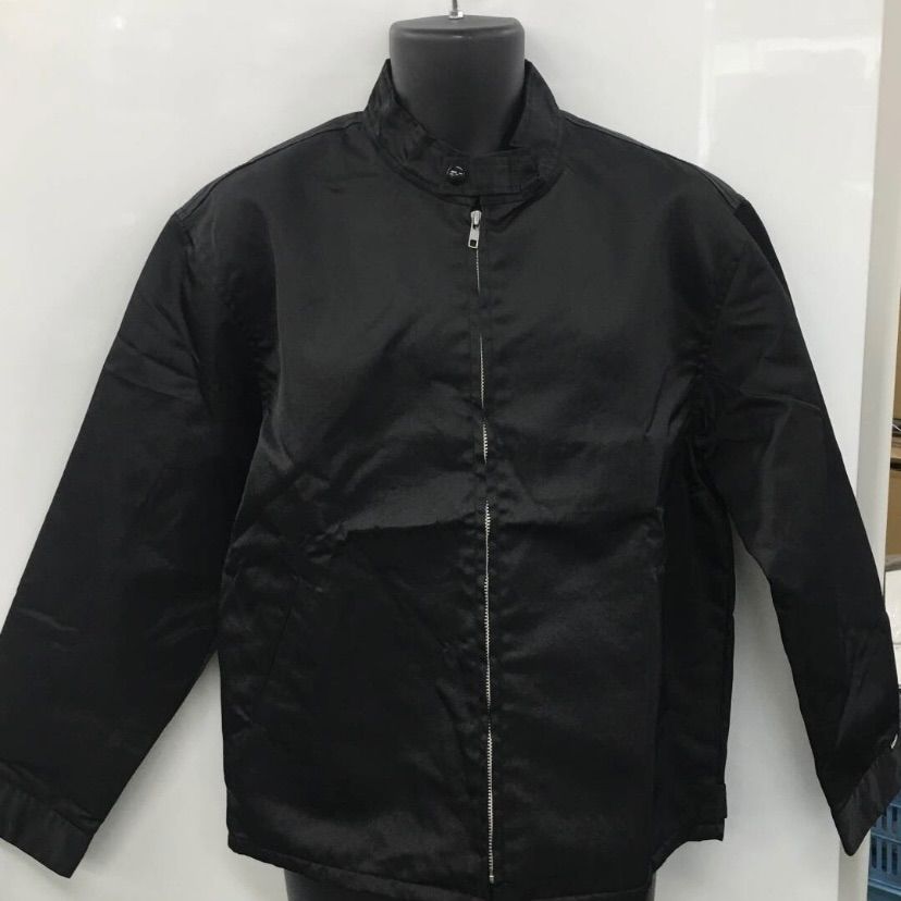 good enough ×HEAD PORTER　グットイナフ×ヘッドポーター　ジャケット　ブラック　オレンジ　無地　Ｌサイズ　アウター　メンズ　服（26265）