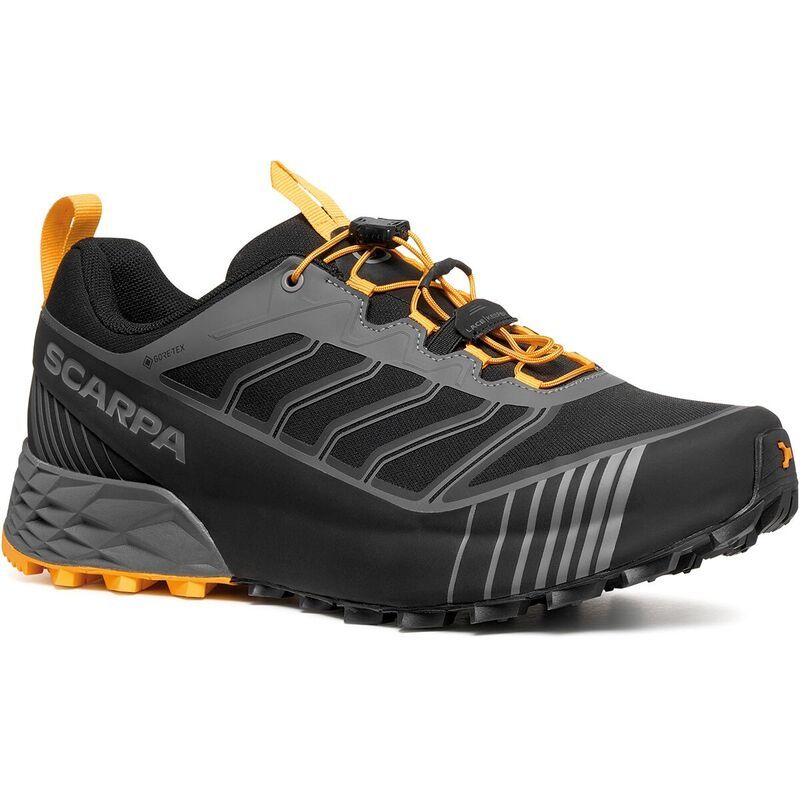 スカルパ メンズ シューズ スニーカー Scarpa Ribelle Run 2 GTX Trail Running Shoe Mens Dark GraySaffron グレー