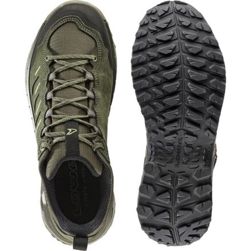 ロア メンズ シューズ スニーカー Lowa Innovo GTX Lo Hiking Shoe Mens OliveAmber Green アンバー